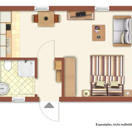 Haus Seazeit, Duenenliebe アパート *